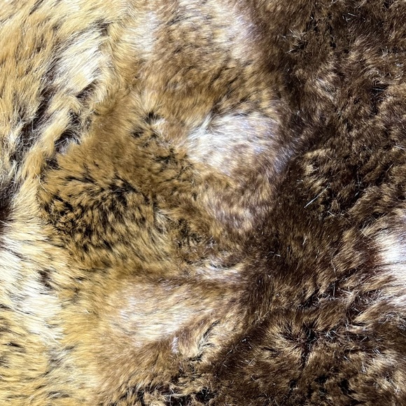 Hooded Faux Fur Vest (Burning Man Ready!) - Picture 7 of 11